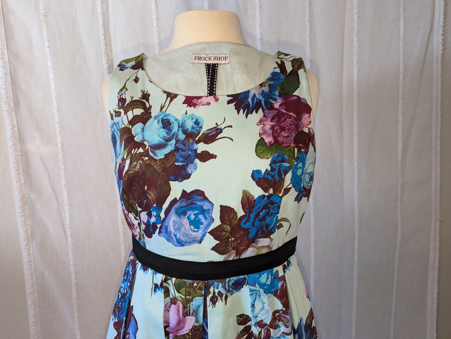 Frock Shop - Floral Cotton Lined Skirt