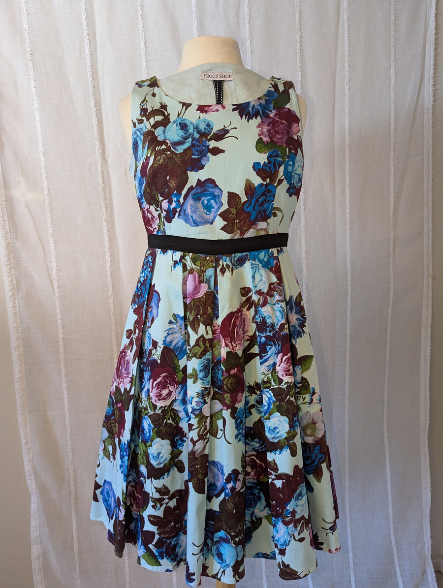 Frock Shop - Floral Cotton Lined Skirt