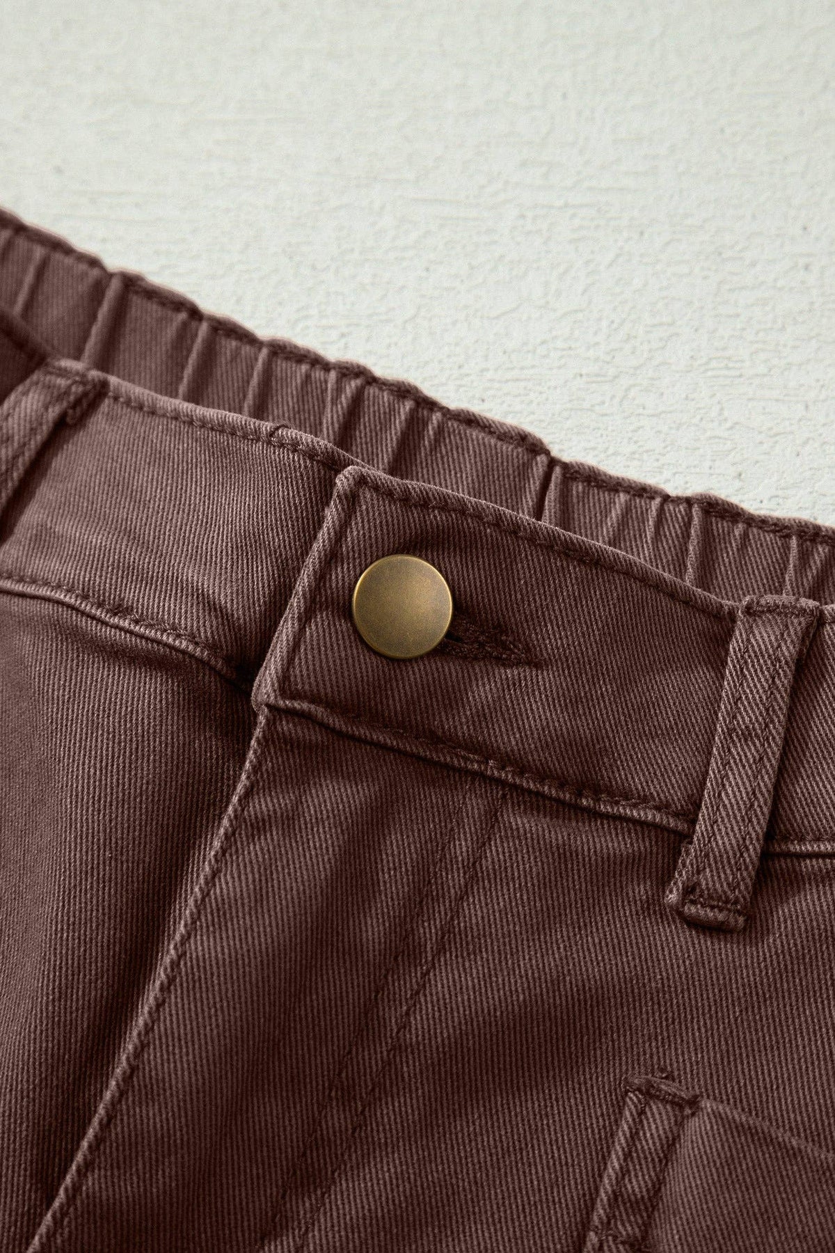 Briar Coffee Barrel Jeans | Patch Pocket Denim