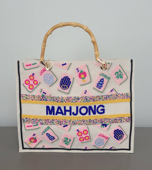 Mahjong Tote - Bamboo