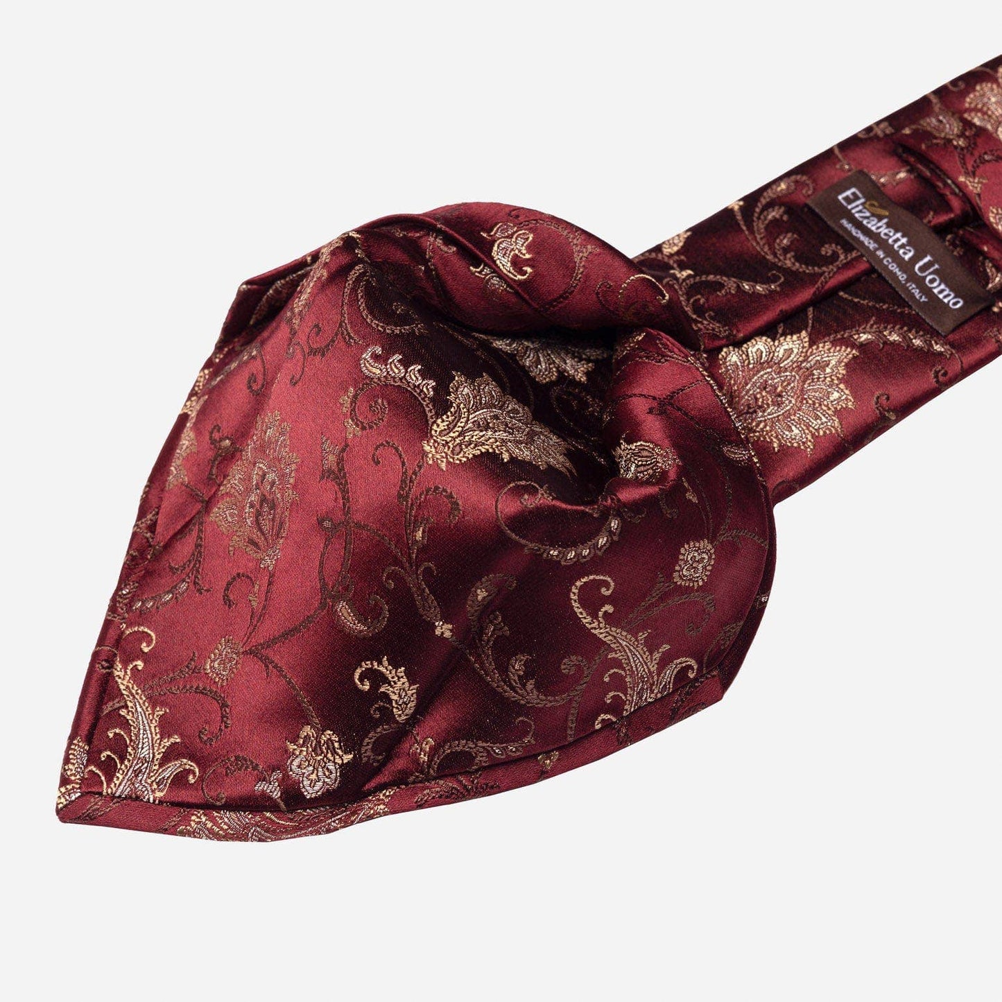 Prosecco - Silk Jacquard Tie - Burgundy