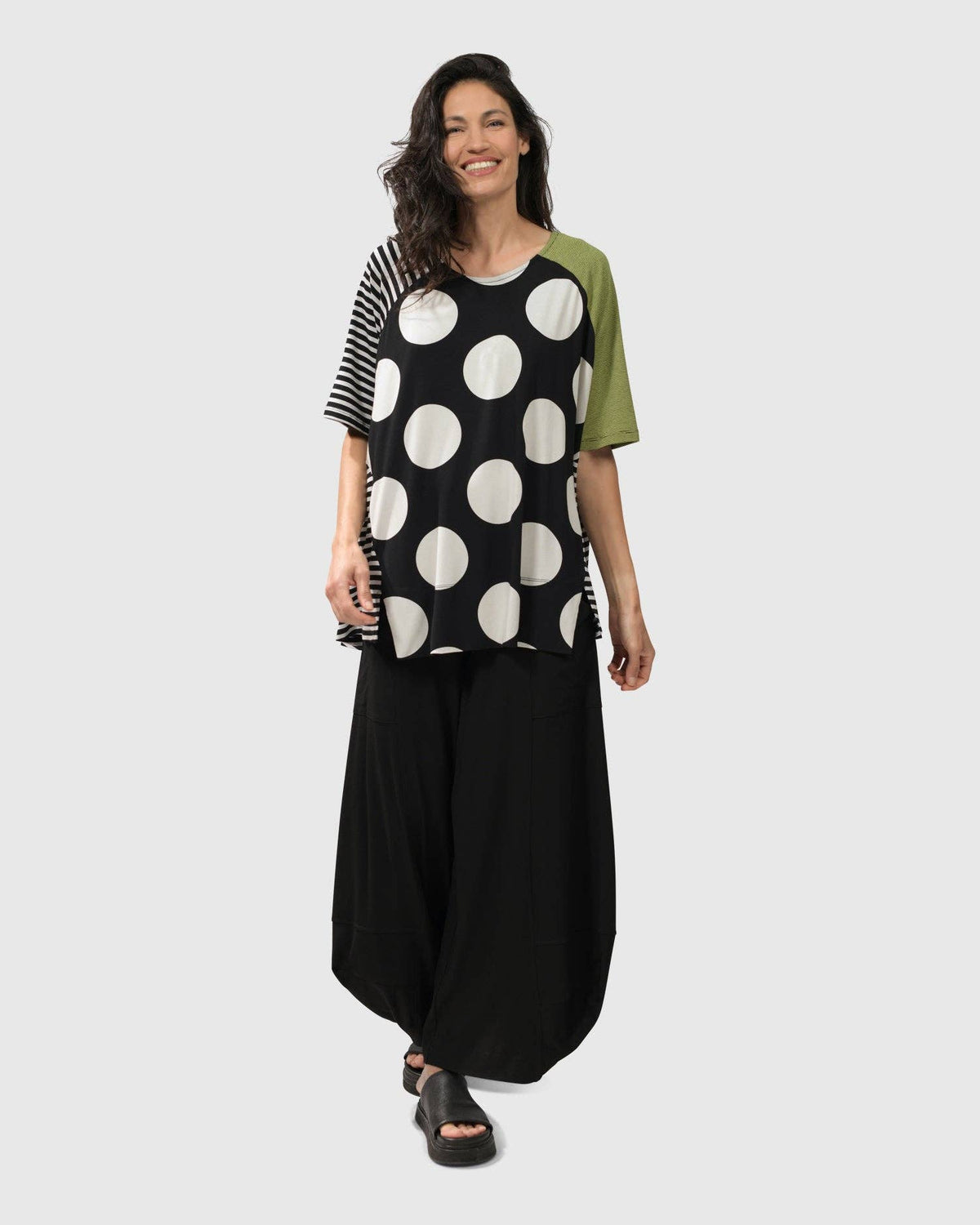 ESSENTIAL PUNTO POCKETS PANTS, BLACK