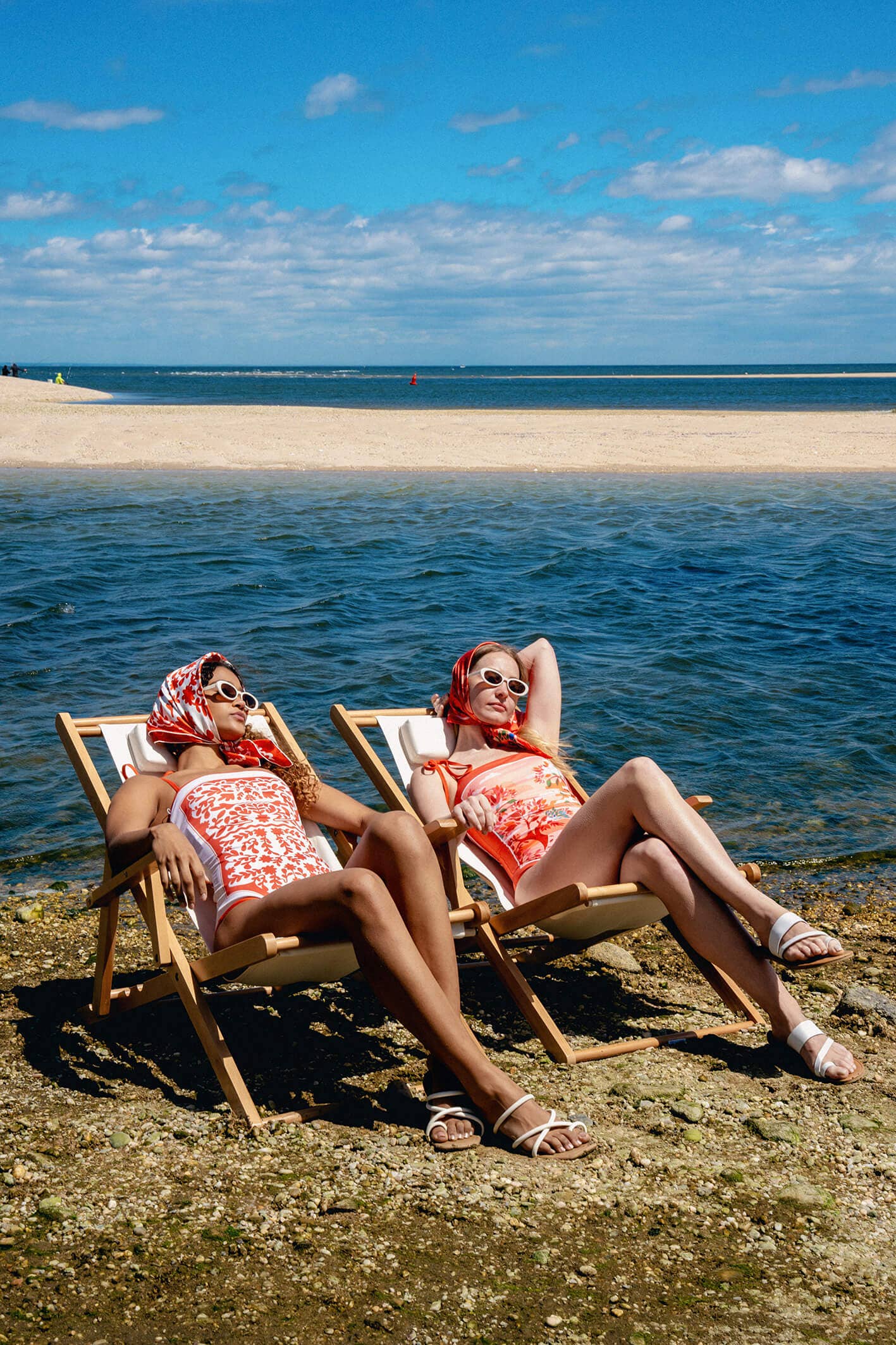 Crossing Red Reversible One-Piece Swimsuit