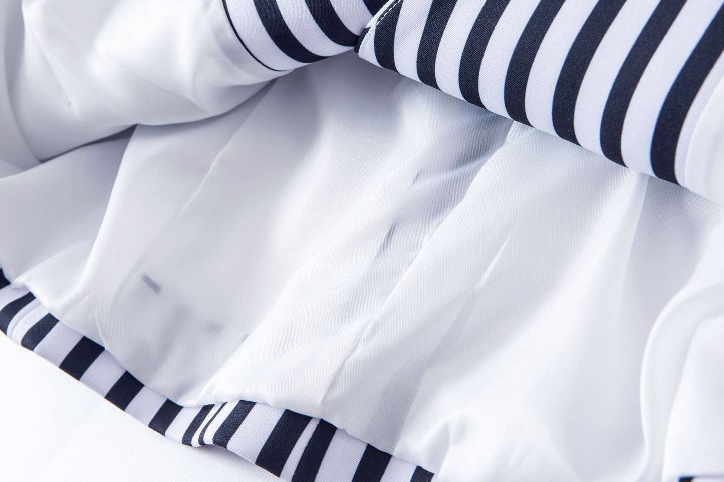 Double Breasted Striped Blazer