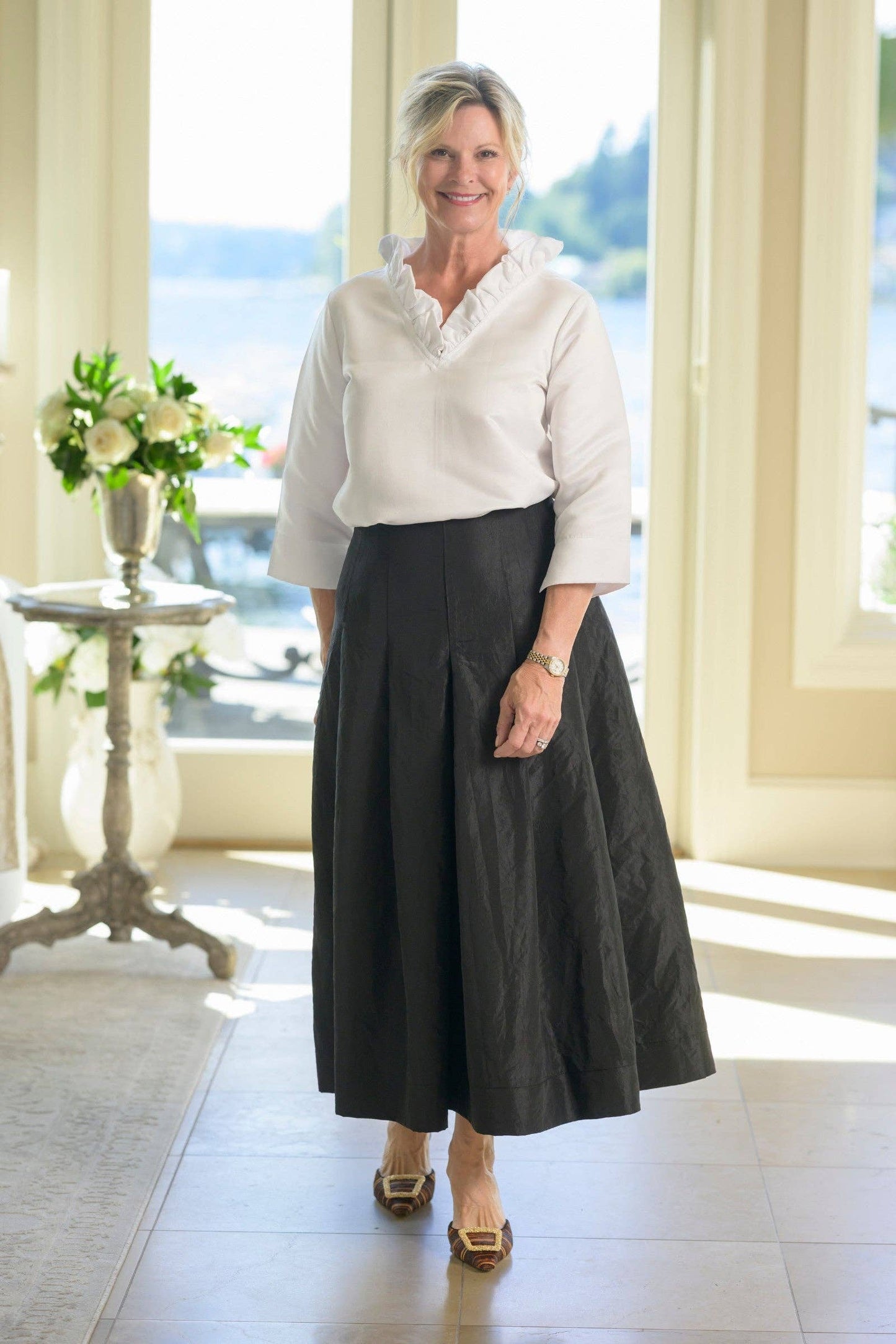 Lizzy Taffeta Skirt