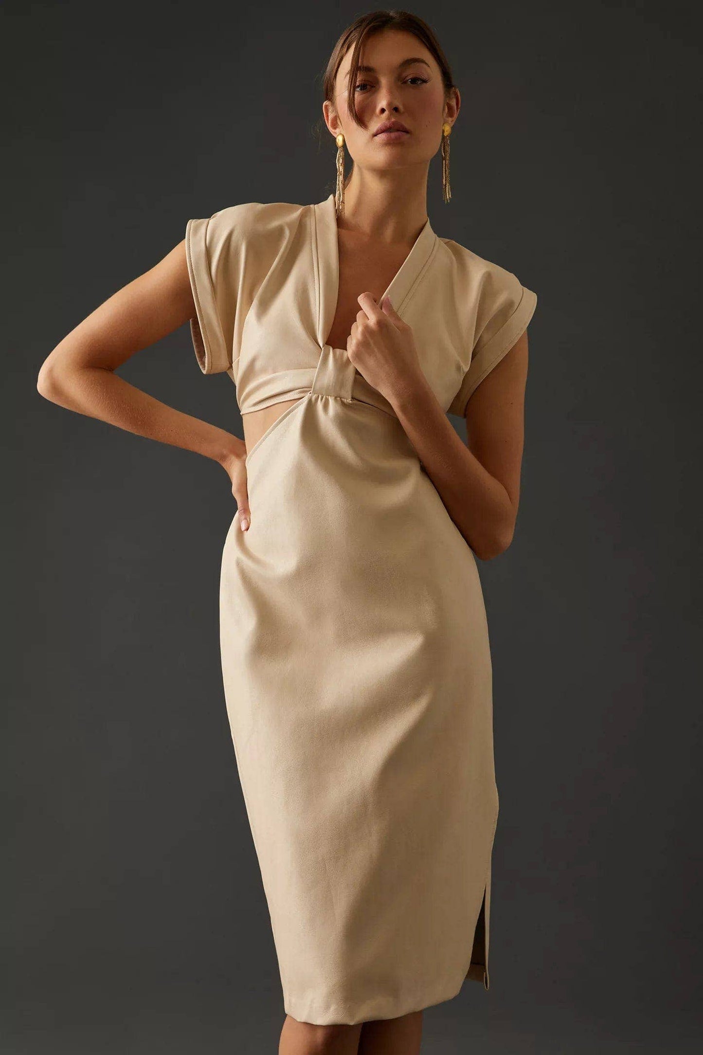 Mini Dress - Vegan Leather