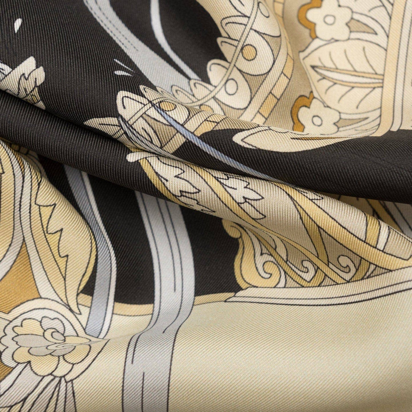 Fontana - Silk Foulard - Burgundy