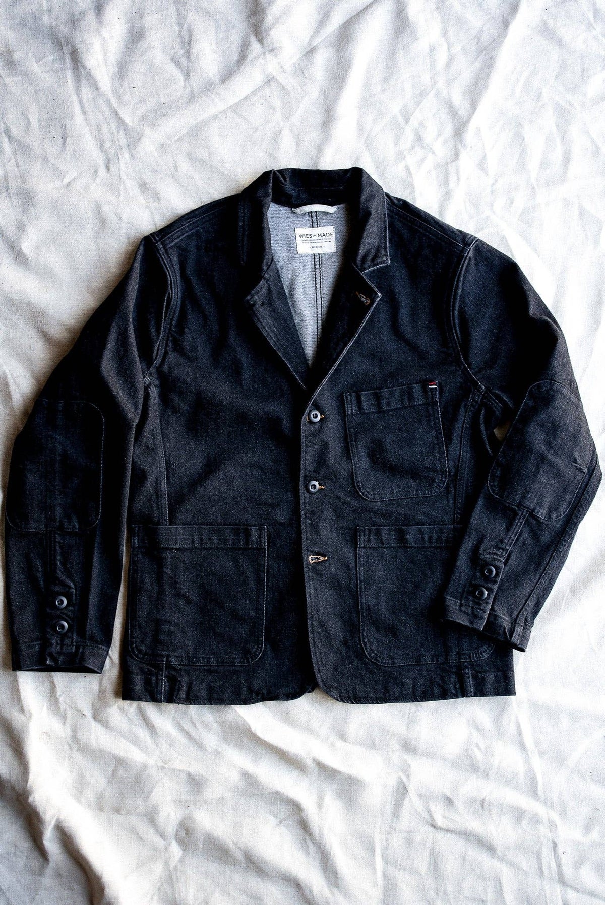 Men | Scout Blazer | Denim Chore Blazer - Black