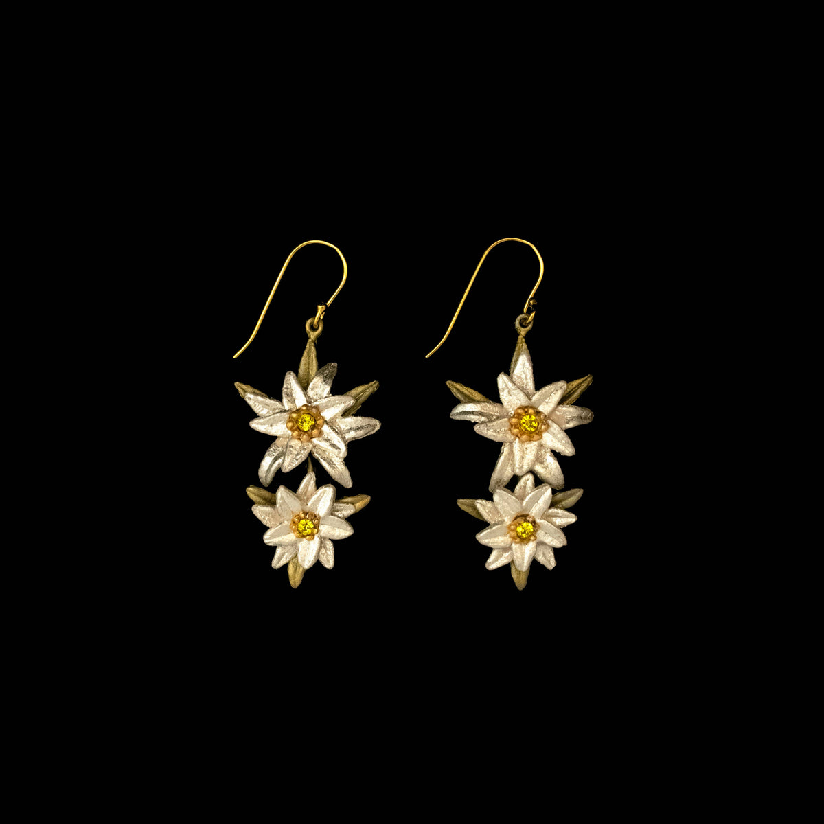 Edelweiss Long Wire Earrings
