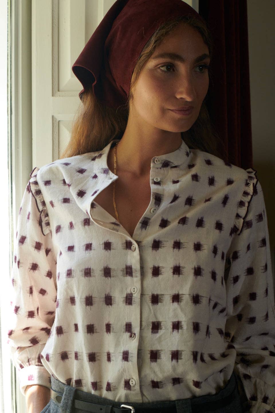 Chloe Blouse - Ecru