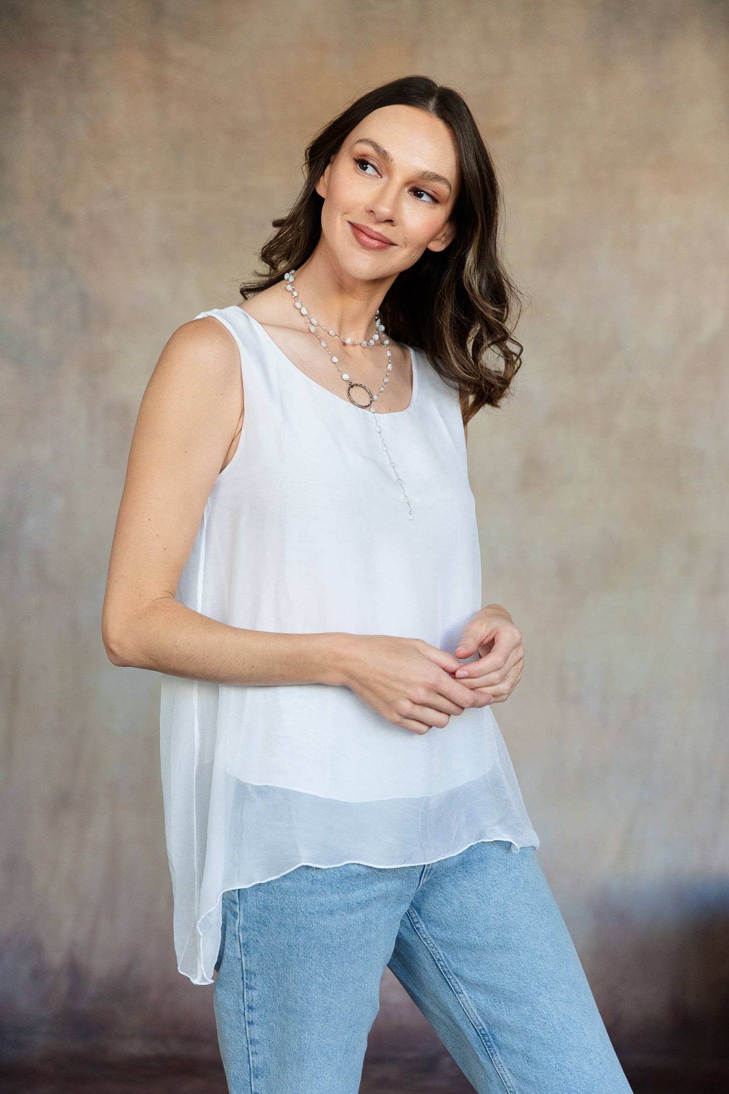 Marianna Italian Silk Top
