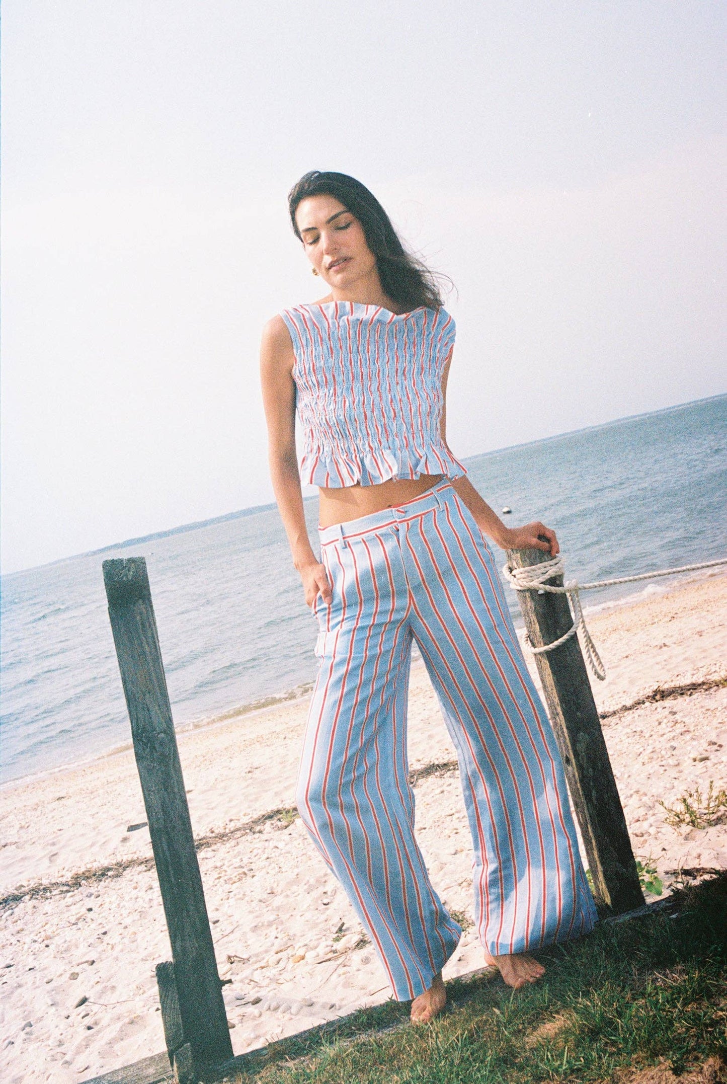 Portofino Pant Harbor Stripe
