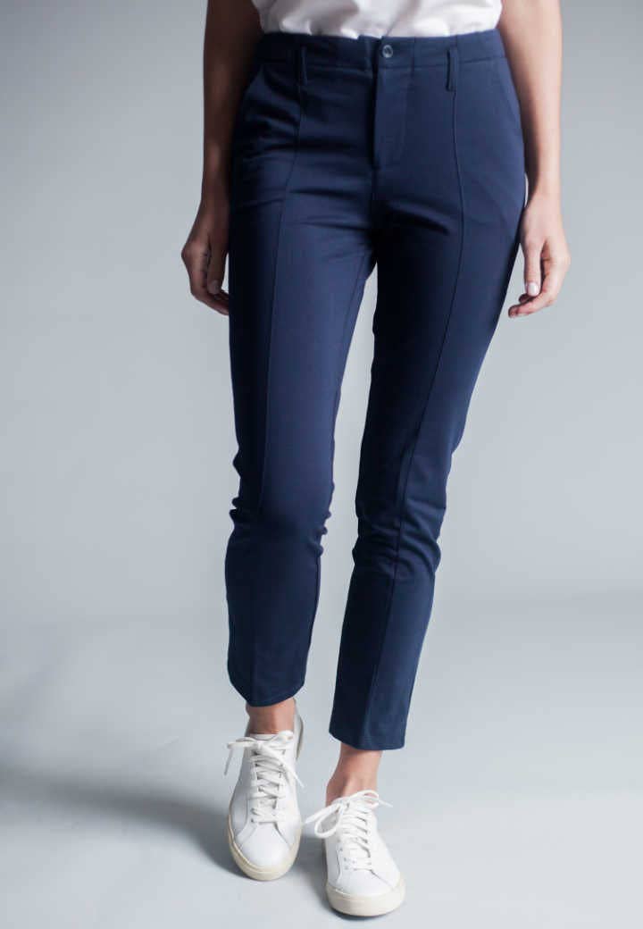 100% Washable Stretch Chino Pant with Tapered Leg