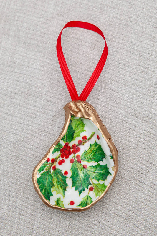 Ornament - Christmas Holly Tree
