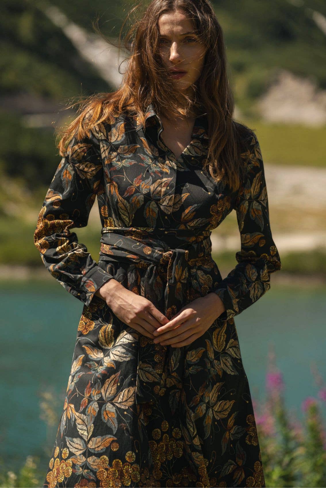 Dress Golden Leaves