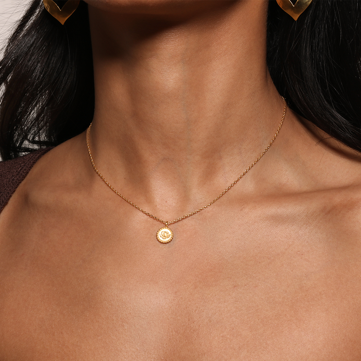 Spring Lotus 2024 - 16" Lotus necklace