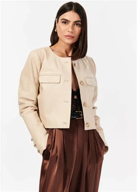 CAMI NYC Butter Leather Jacket