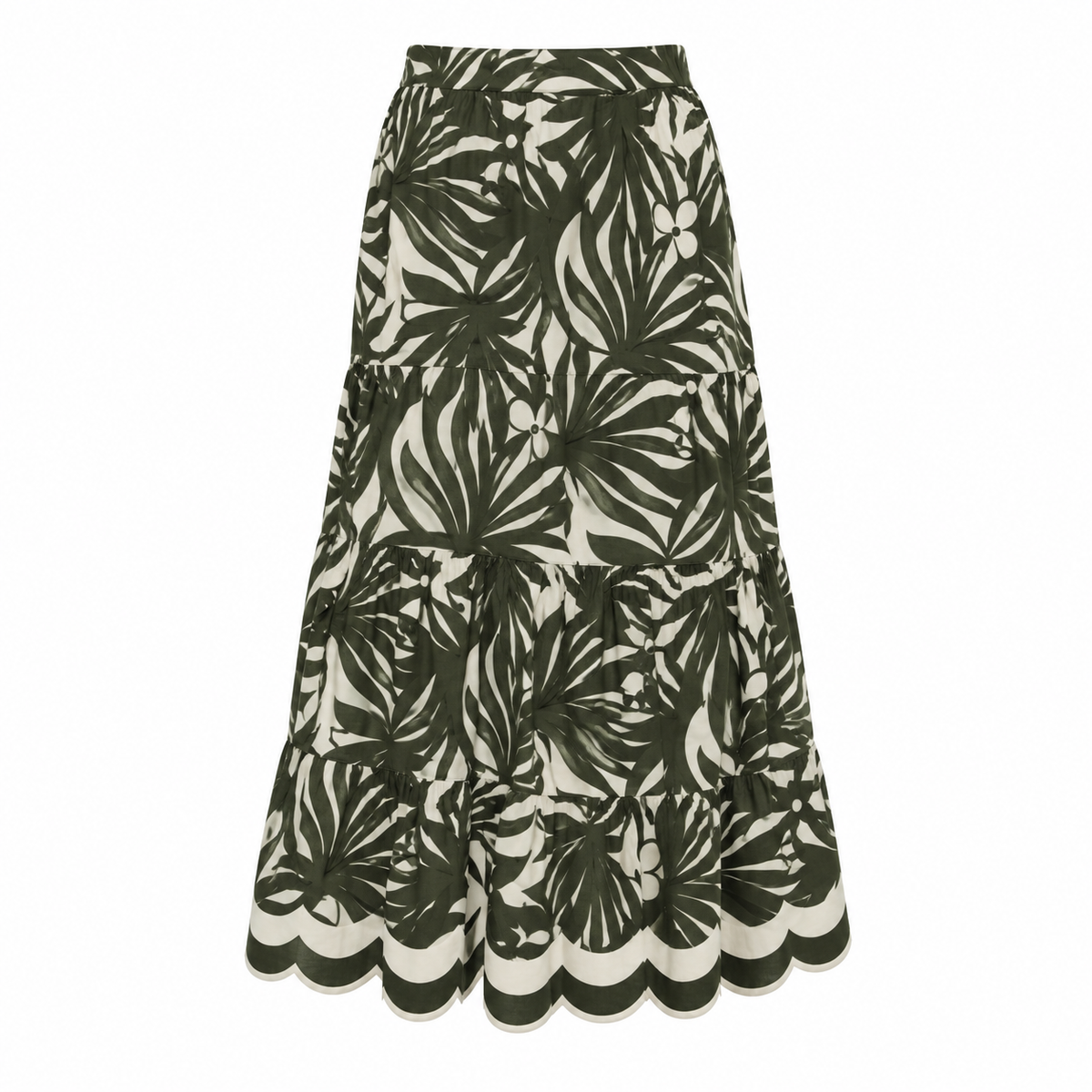 Cara Chase Skirt in Catalina Olive