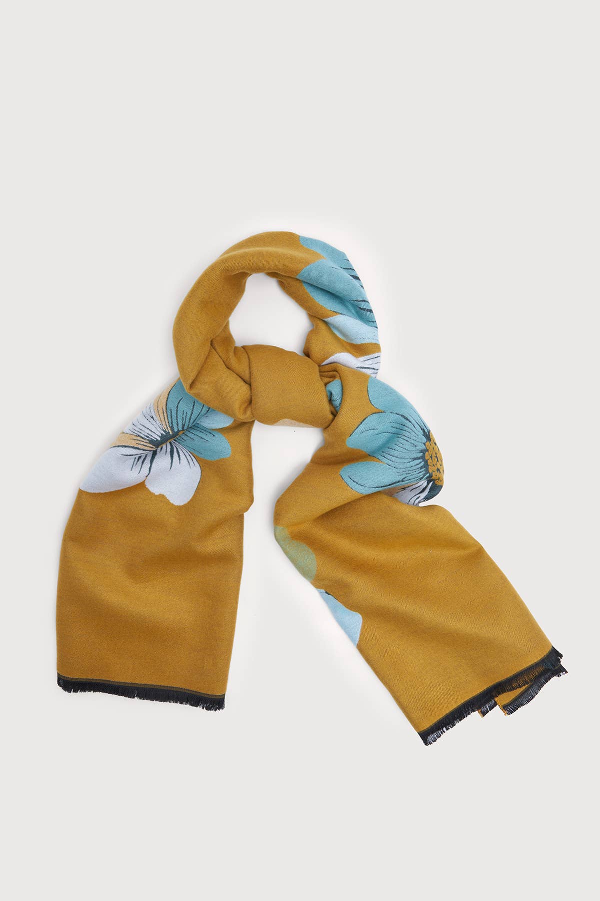 Fresh Floral Reversible Scarf