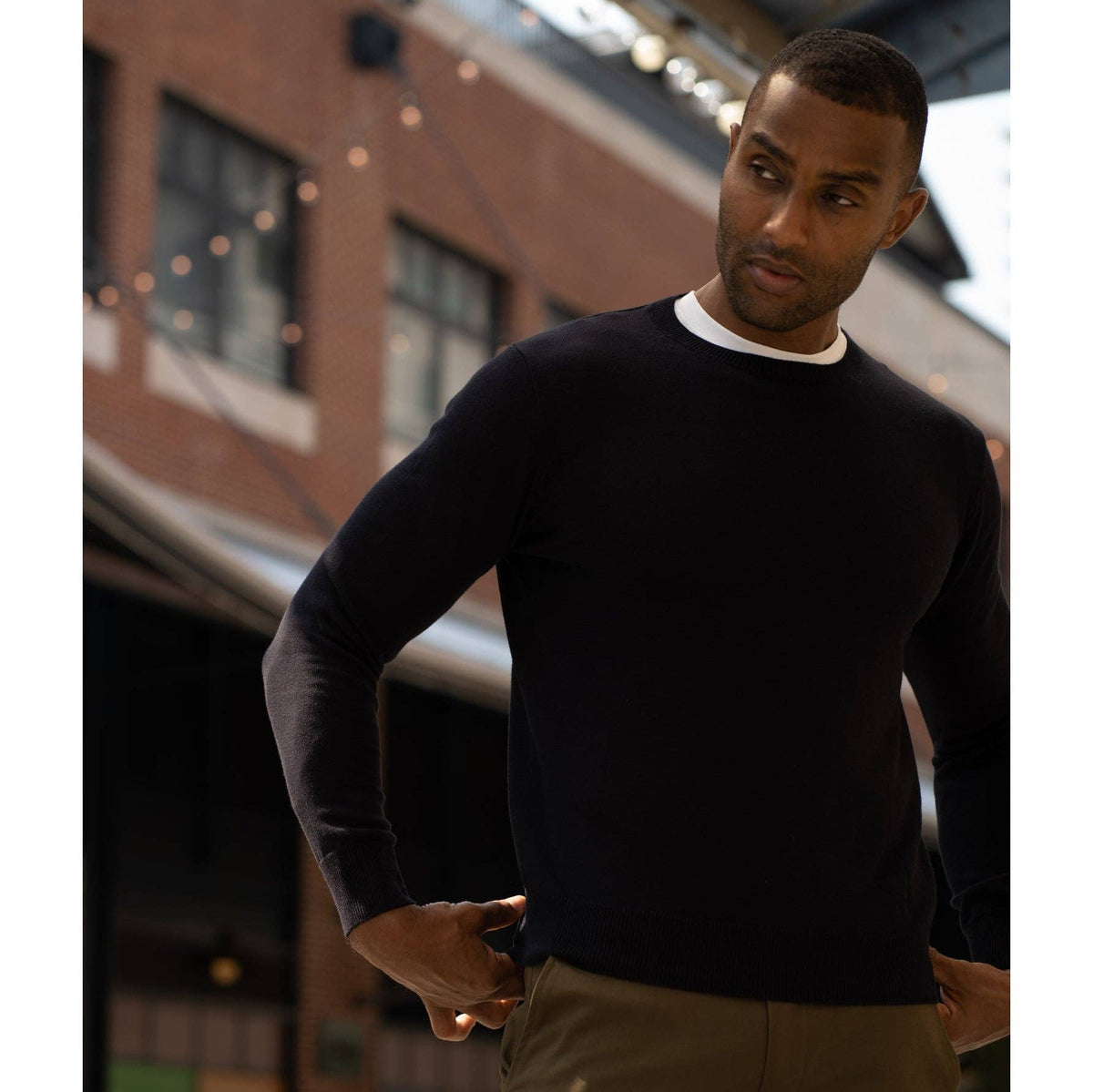 Sutton Cotton Sweater