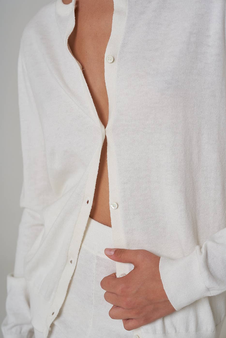 LEA knitted cardigan