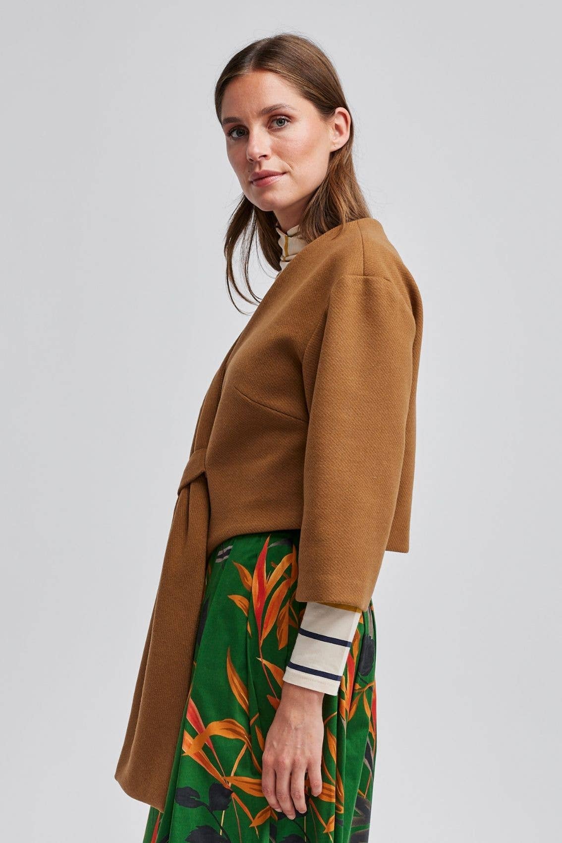 Cape Jacket Caramel