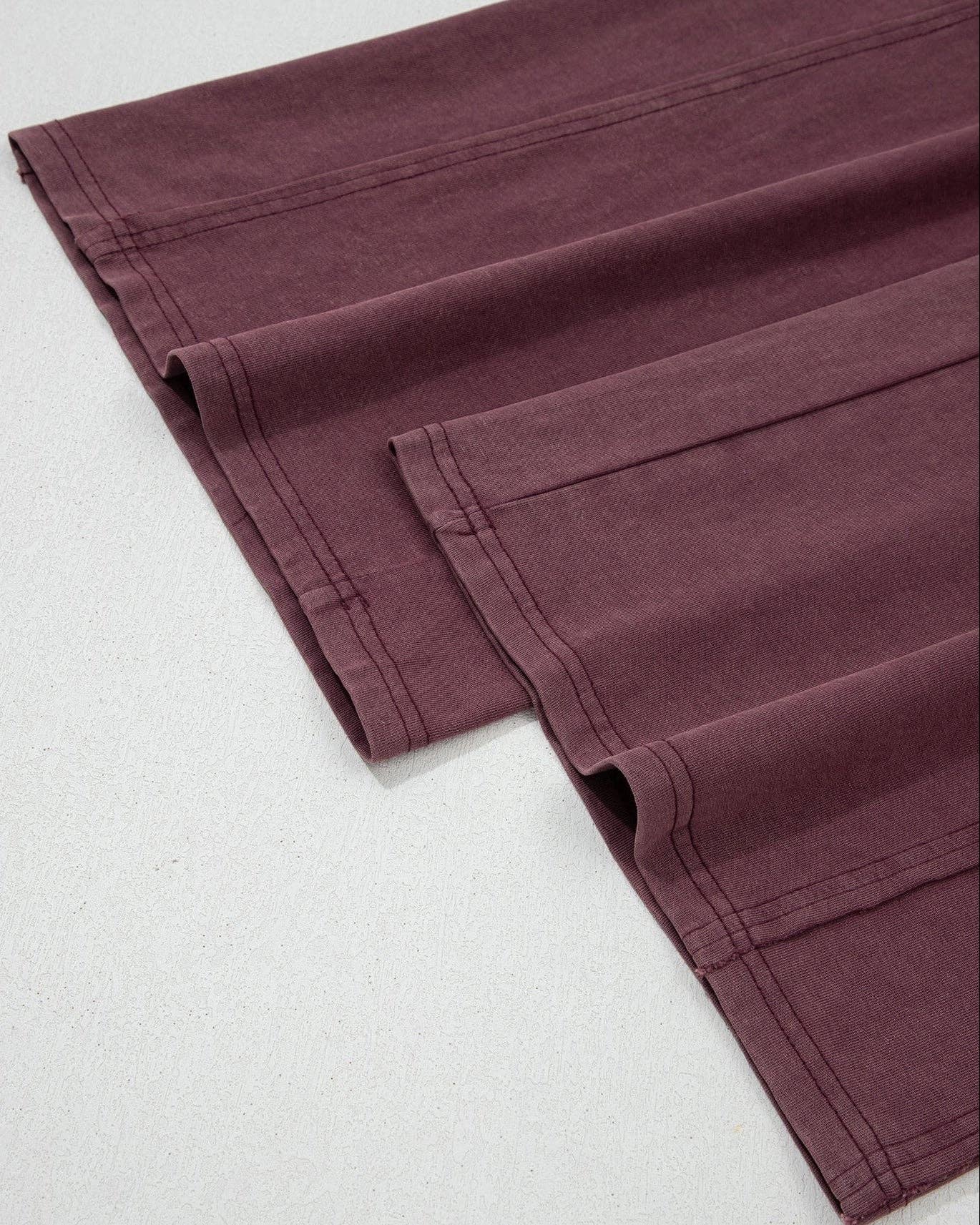 Colbie Mineral Wash Cargo Patched Pocket Utility Sweatpants