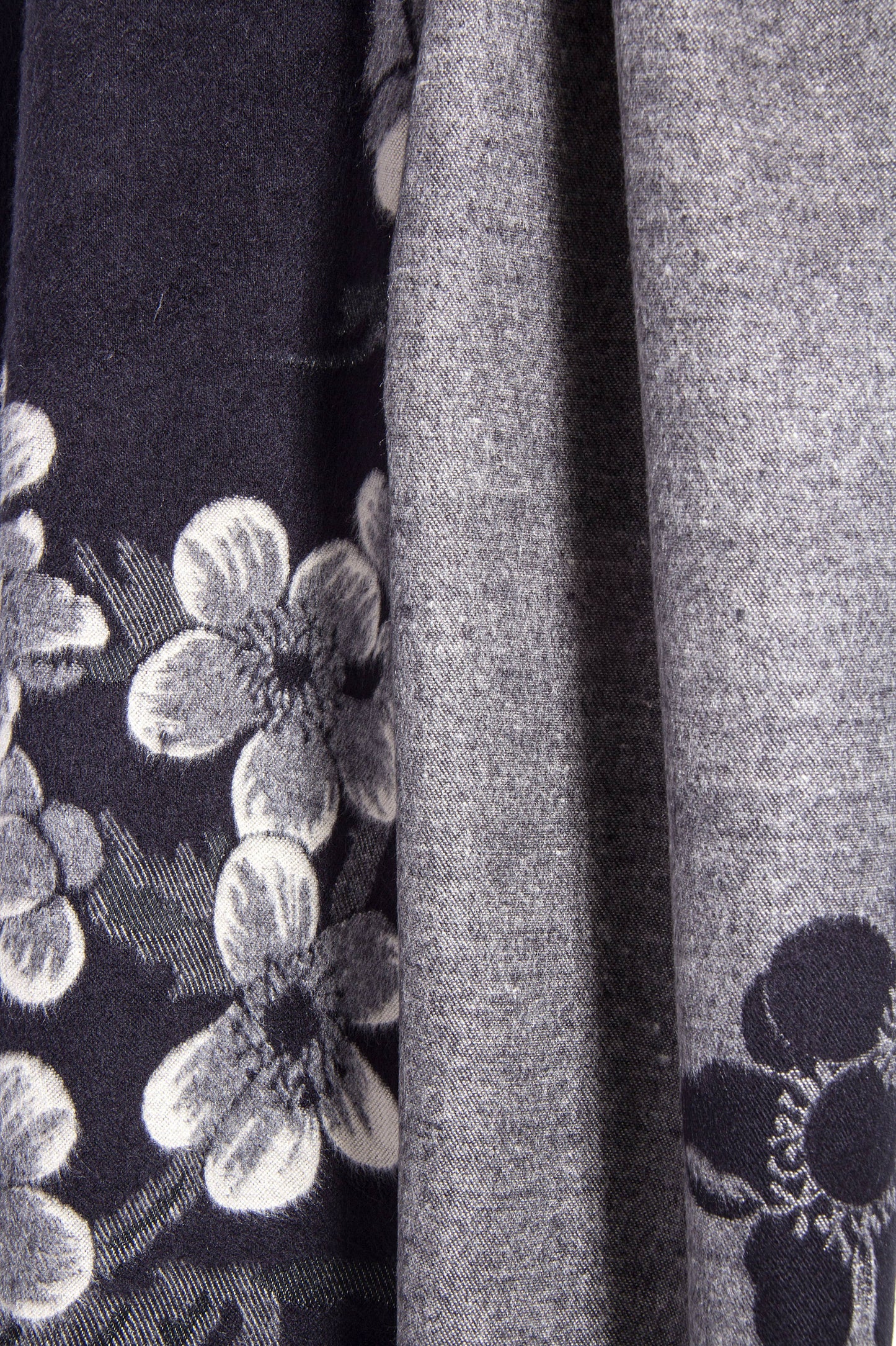 Reverse Garden Printed Viscose Scarf