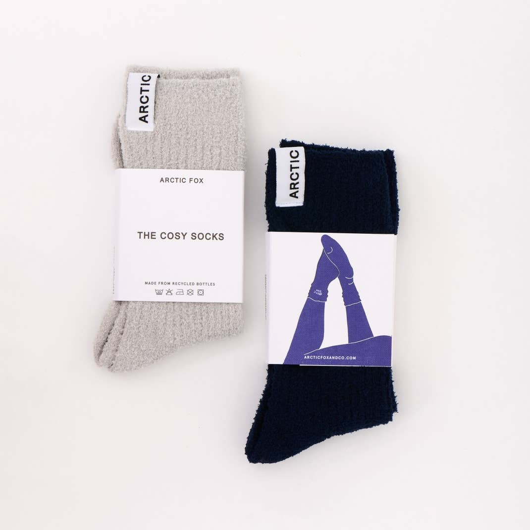 Cosy Socks - 100% Recycled - Cherry Lacquer