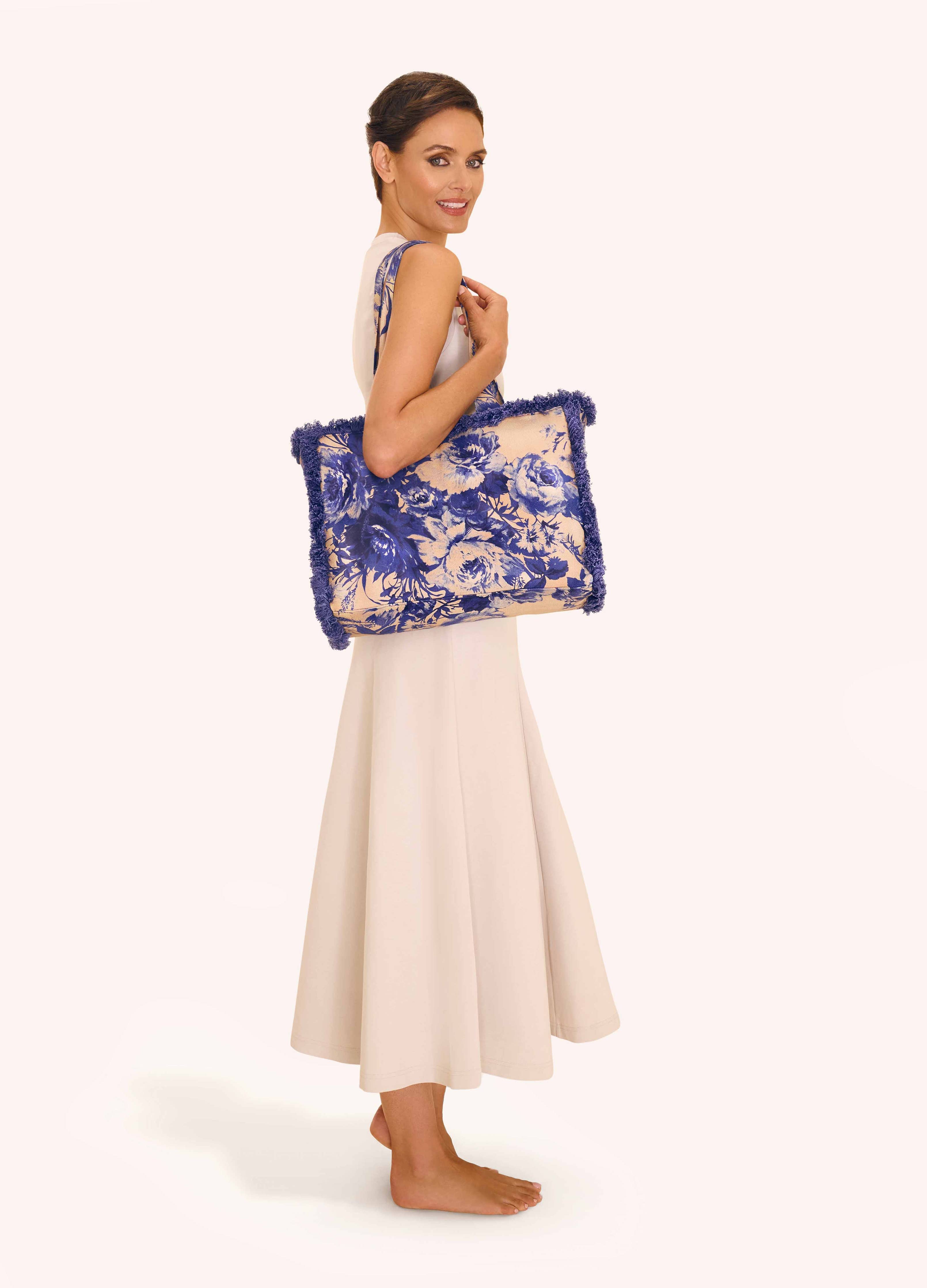 Fringed Box Tote
