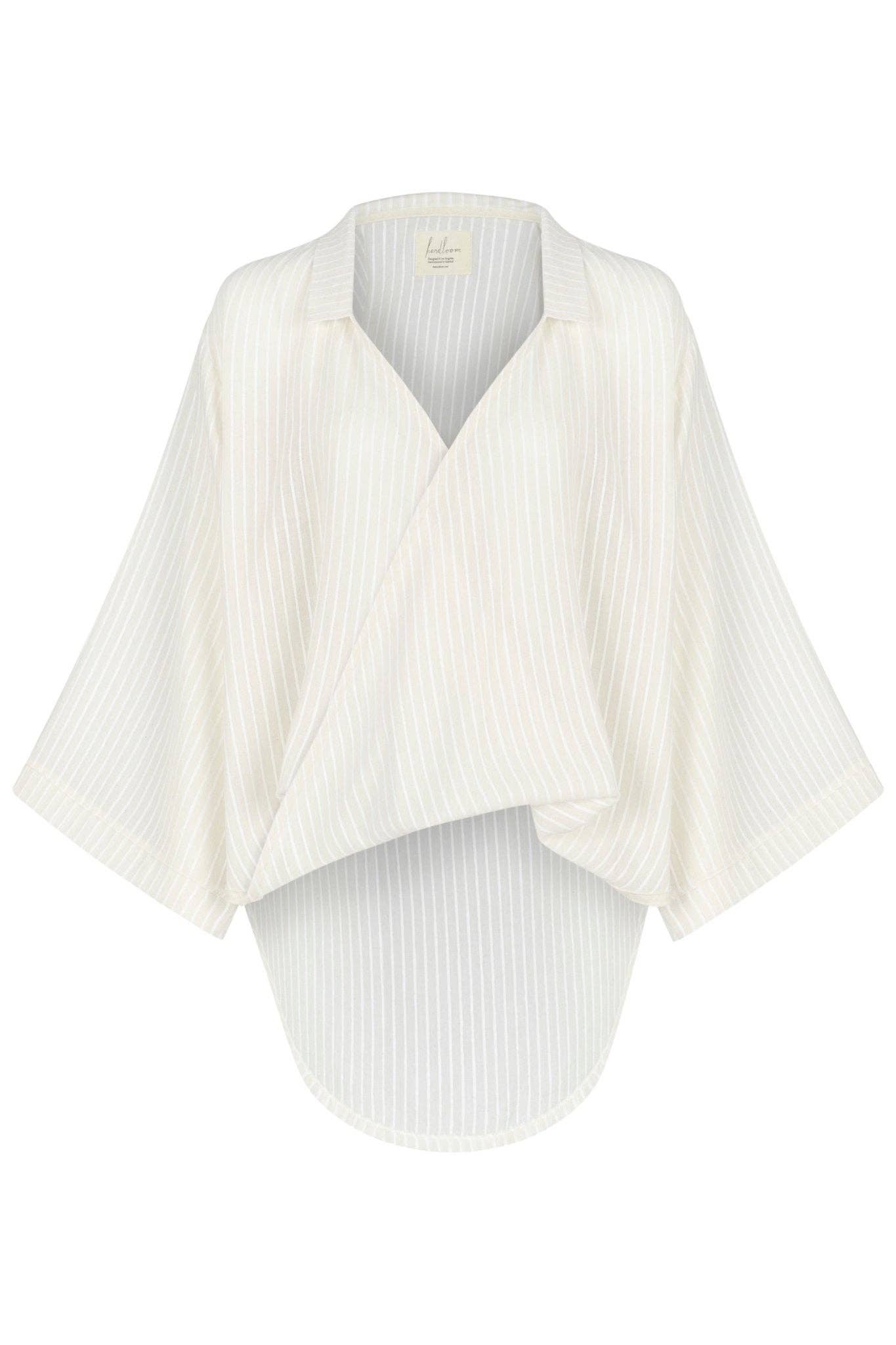 Sade Top - White Stripes