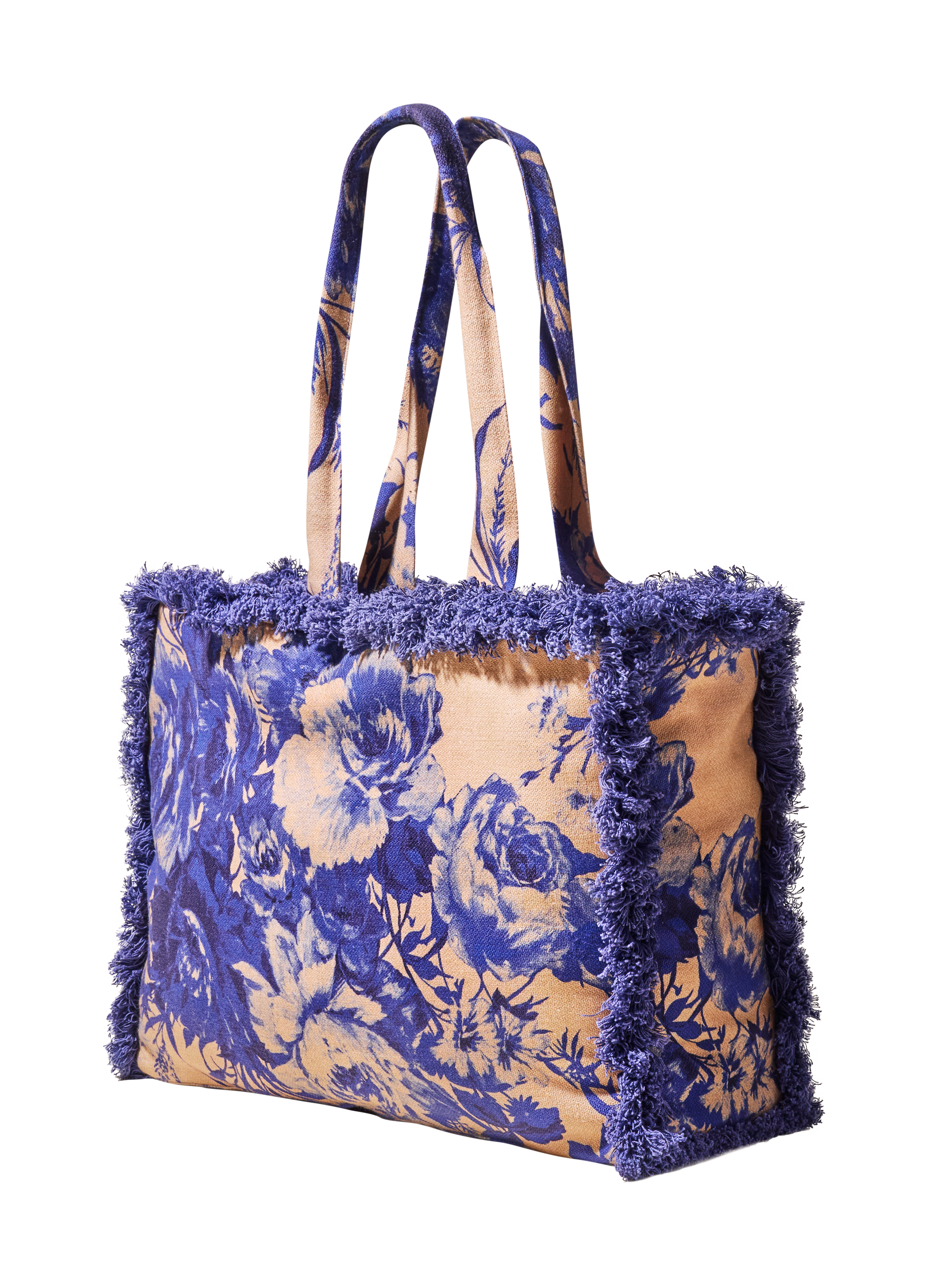 Fringed Box Tote