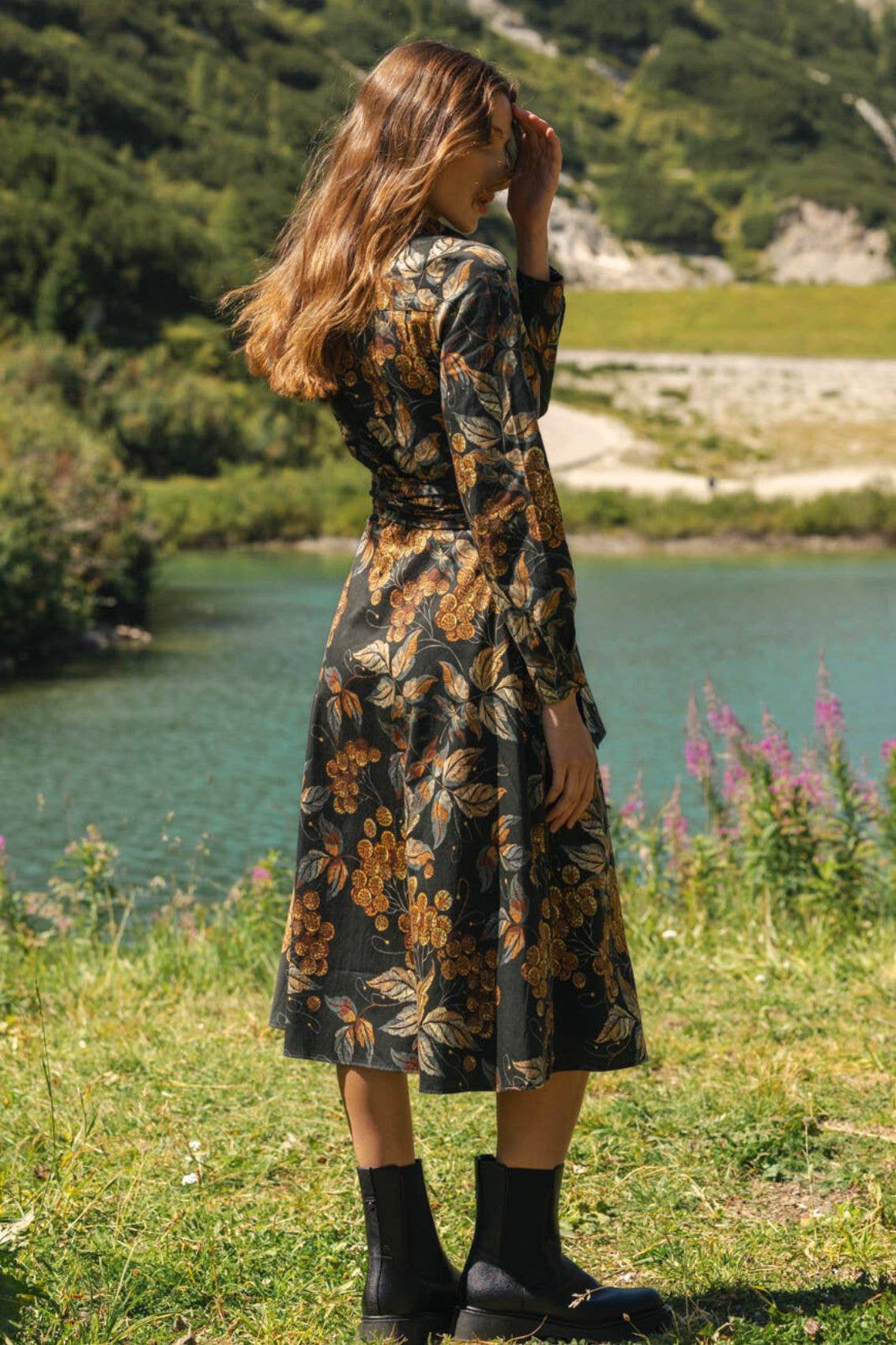 Dress Golden Leaves