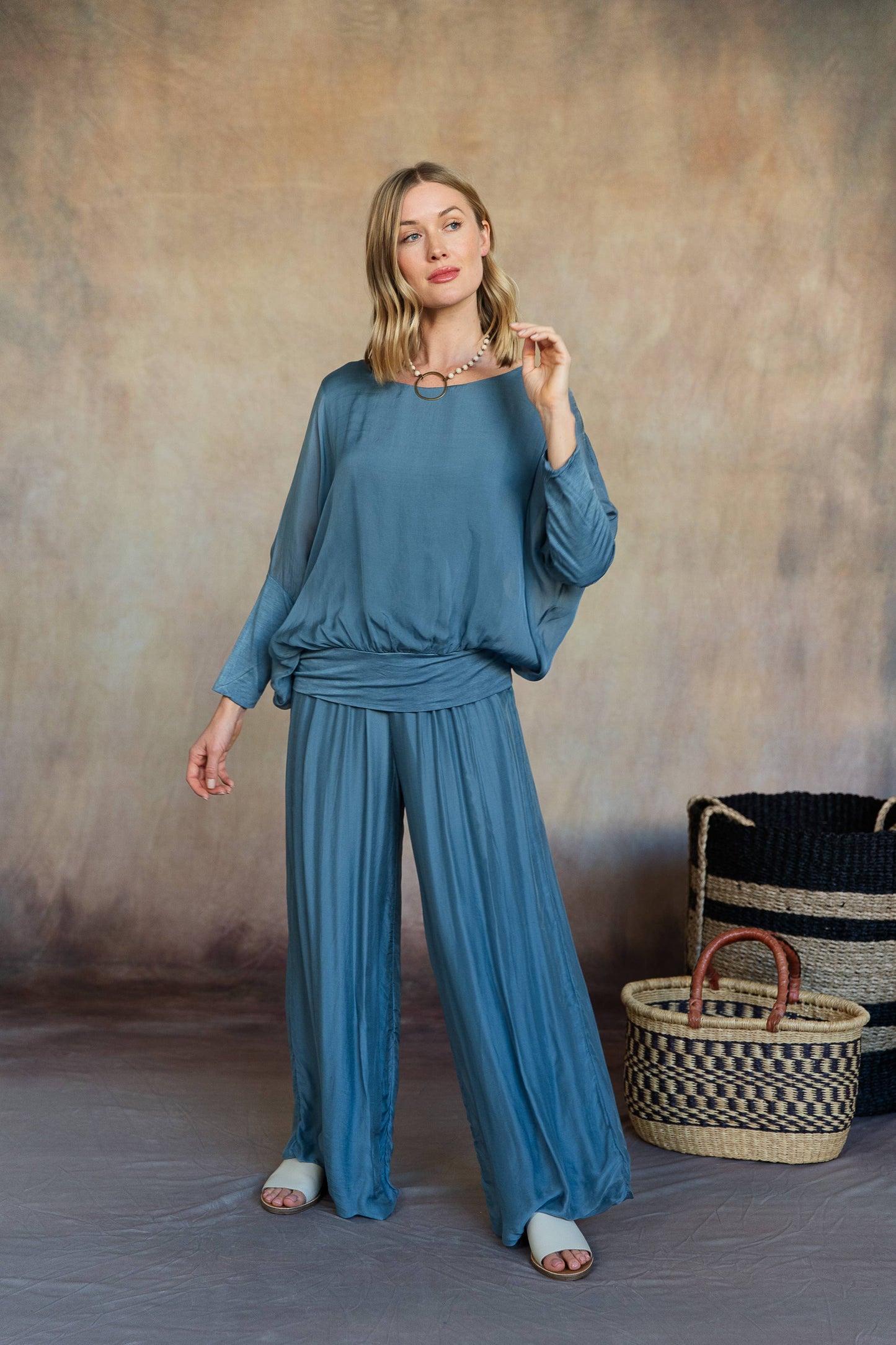 Cassandra Italian Silk Top