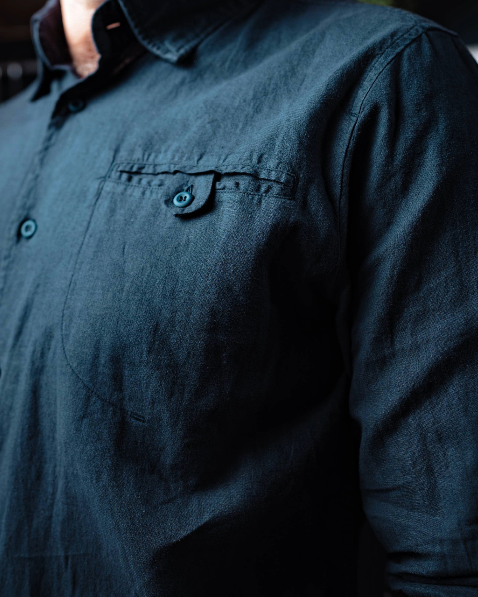 Eddy Navy Shirt