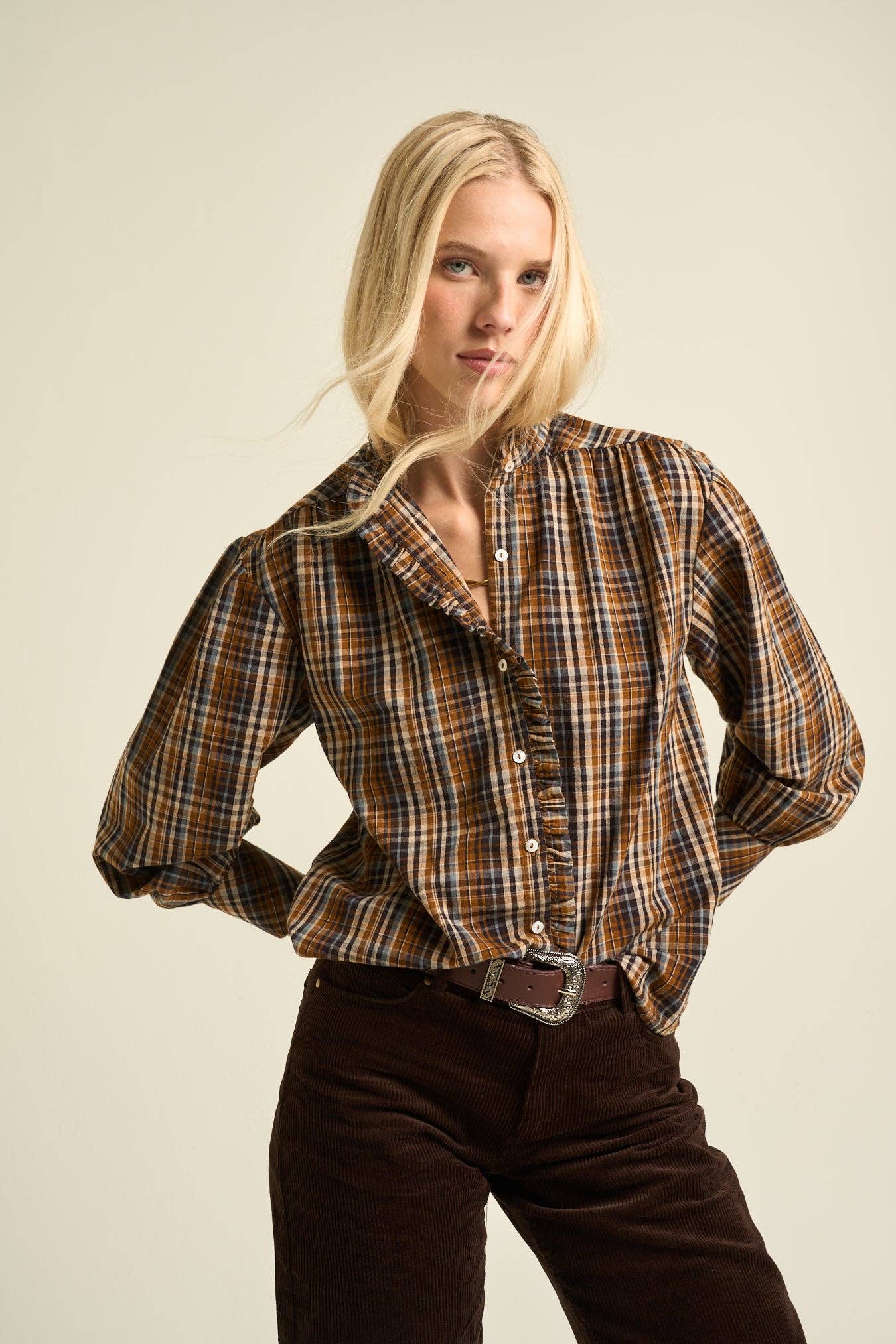 Alexa Blouse Blue