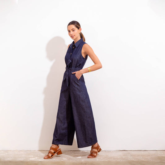 Pame Jumpsuit Eugenia Indigo