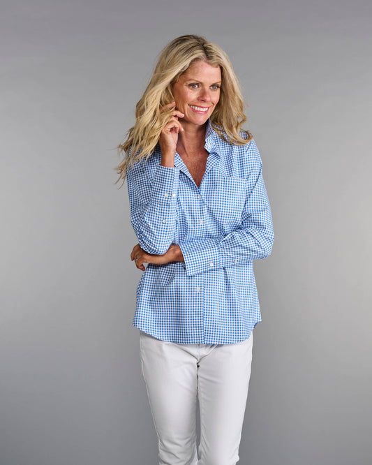 The Ivy in Nantucket Blue Check
